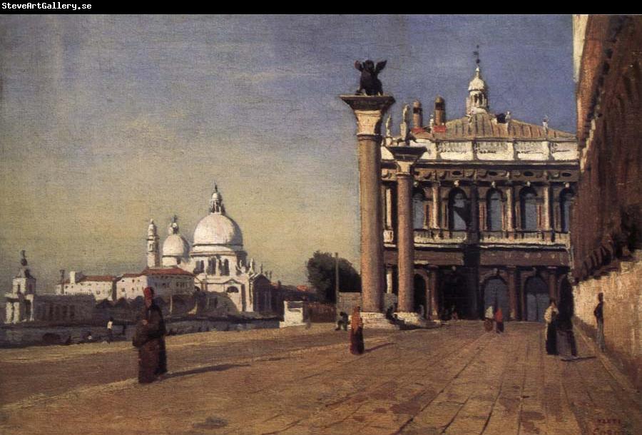 Corot Camille Manana in Venice